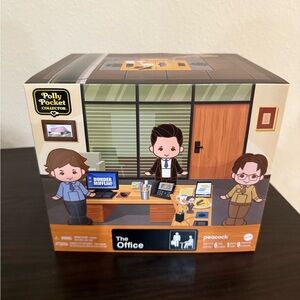 Collector The Office Polly Pocket Set- NEW IN BOX